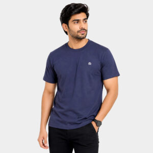 Plain T-Shirt Purple Blue (Cranberry)
