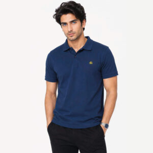 Iconic Premium Polo Shirt Navy Blue